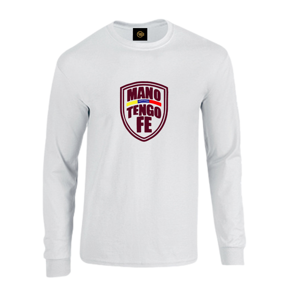 SUETERS MANGA LARGA, MANO TENGO FE, LA VINOTINTO