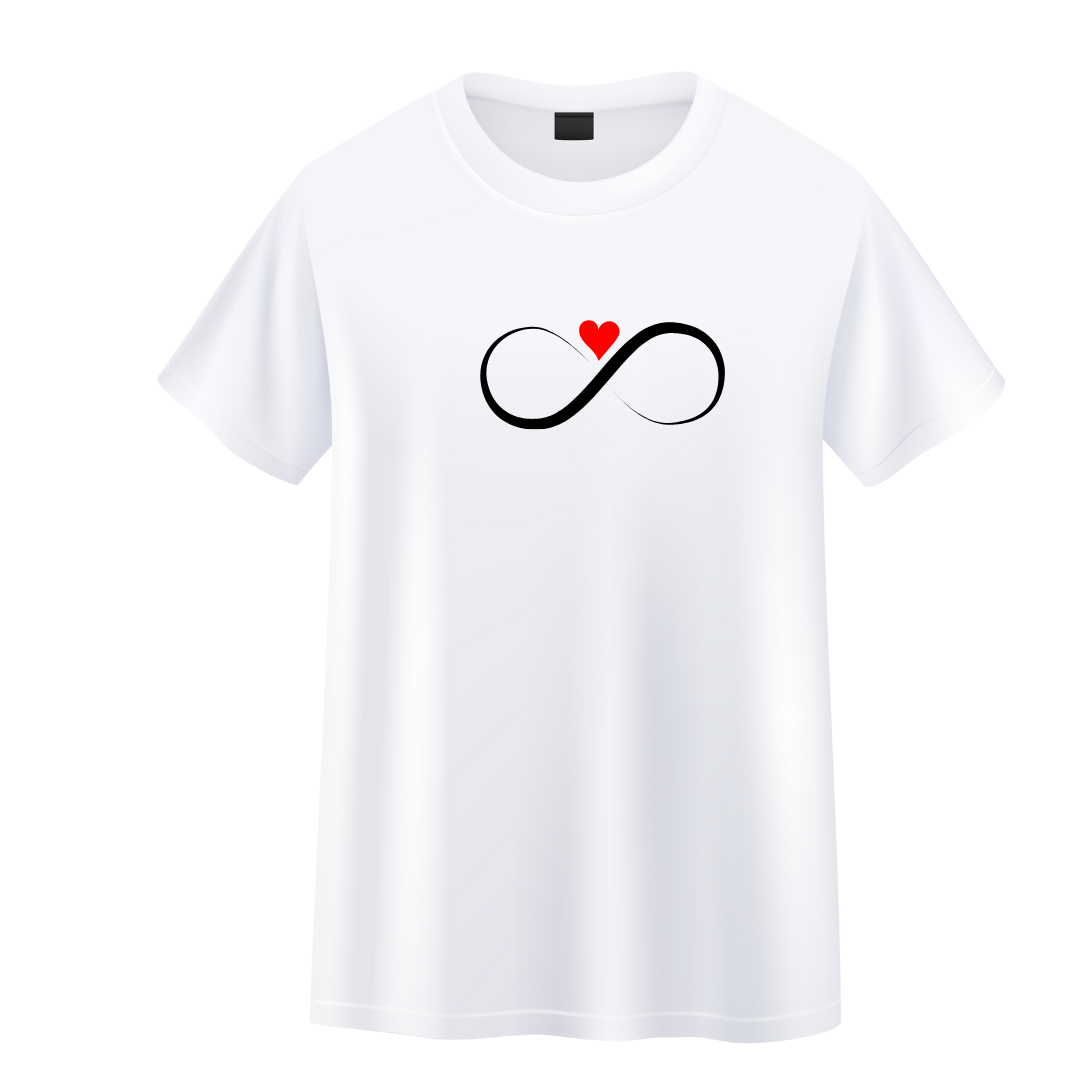 TSHIRT SAN VALENTINE "INFINITY"