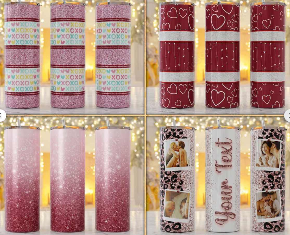 TUMBLER SAN VALENTINE DAY LOVE