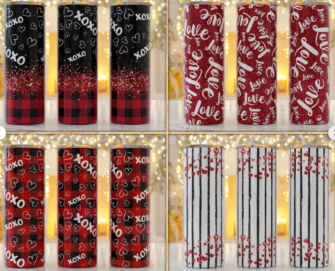 TUMBLER SAN VALENTINE DAY LOVE